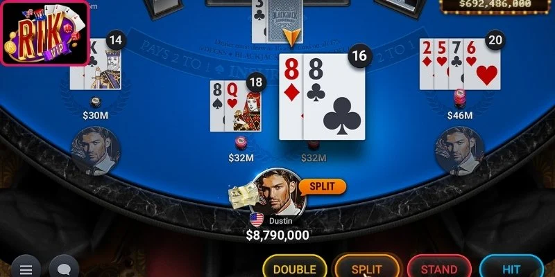Blackjack Rikvip – Mẹo Chơi Thắng Bằng Chiến Lược Trí Tuệ 2 Cách tính điểm dễ hiểu